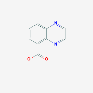 METHYL QUINOXALINE-5-CARBOXYLATE structure, CAS 6924-71-6
