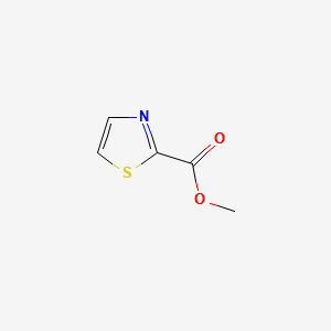METHYL THIAZOLE-2-CARBOXYLATE structure, CAS 55842-56-3