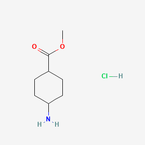 METHYL TRANS-4-AMINOCYCLOHEXANECARBOXYLATE HYDROCHLORIDE structure, CAS 61367-07-5
