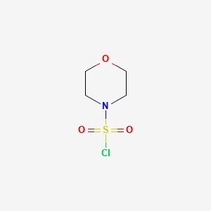 MORPHOLINE-4-SULFONYL CHLORIDE structure, CAS 1828-66-6