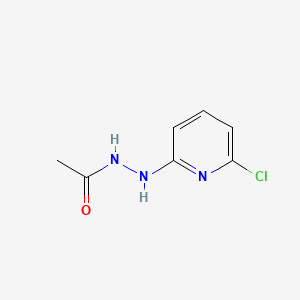 N'-(6-CHLOROPYRIDIN-2-YL)ACETOHYDRAZIDE structure, CAS 66999-51-7