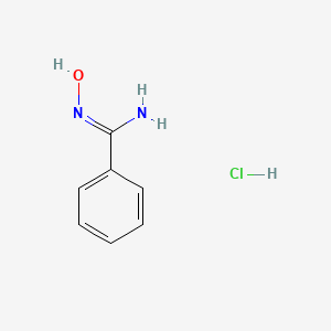 N'-HYDROXYBENZIMIDAMIDE HYDROCHLORIDE structure, CAS 99277-23-3