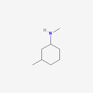 N,3-DIMETHYLCYCLOHEXANAMINE structure, CAS 90226-22-5