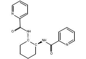 N,N'-((1S,2S)-CYCLOHEXANE-1,2-DIYL)DIPICOLINAMIDE structure, CAS 172138-95-3