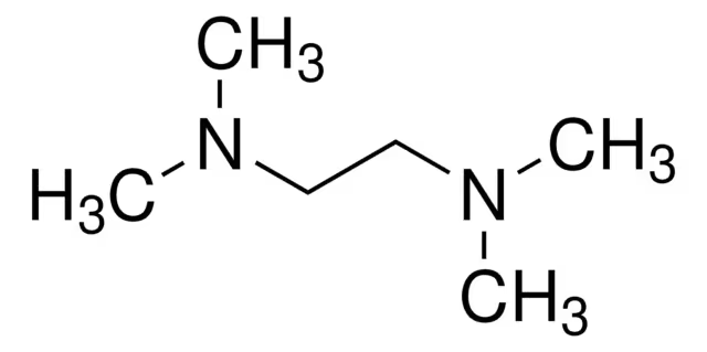 N,N,N',N'-TETRAMETHYLETHYLENEDIAMINE structure, CAS 110-18-9