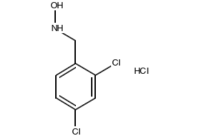 N,N-BIS(2,4-DICHLOROBENZYL)HYDROXYLAMINE structure, CAS 51850-95-4