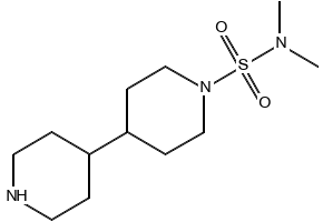 N,N-DIMETHYL-[4,4'-BIPIPERIDINE]-1-SULFONAMIDE structure, CAS 1000958-59-7