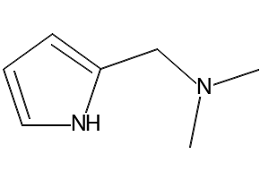 N,N-DIMETHYL-1-(1H-PYRROL-2-YL)METHANAMINE structure, CAS 14745-84-7