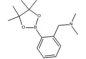 N,N-DIMETHYL-1-(2-(4,4,5,5-TETRAMETHYL-1,3,2-DIOXABOROLAN-2-YL)PHENYL)METHANAMINE structure, CAS 129636-11-9