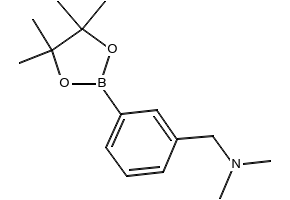 N,N-DIMETHYL-1-(3-(4,4,5,5-TETRAMETHYL-1,3,2-DIOXABOROLAN-2-YL)PHENYL)METHANAMINE structure, CAS 909391-56-6