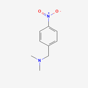 N,N-DIMETHYL-1-(4-NITROPHENYL)METHANAMINE structure, CAS 15184-96-0
