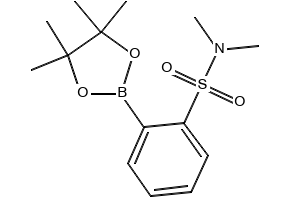 N,N-DIMETHYL-2-(4,4,5,5-TETRAMETHYL-1,3,2-DIOXABOROLAN-2-YL)BENZENESULFONAMIDE structure, CAS 486422-06-4