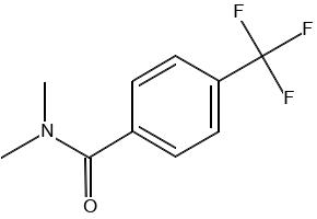 N,N-DIMETHYL-4-(TRIFLUOROMETHYL)BENZAMIDE structure, CAS 25771-21-5