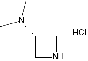 N,N-DIMETHYLAZETIDIN-3-AMINE HYDROCHLORIDE structure, CAS 935670-07-8