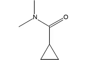 N,N-DIMETHYLCYCLOPROPANECARBOXAMIDE structure, CAS 17696-23-0