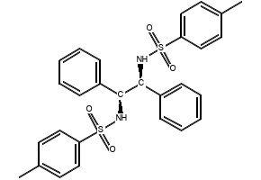 N-((1S,2S)-2-AMINO-1,2-DIPHENYLETHYL)-4-METHYL-N-TOSYLBENZENESULFONAMIDE structure, CAS 170709-41-8