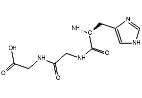 N-((S)-2-((S)-2-AMINO-3-(1H-IMIDAZOL-4-YL)PROPANAMIDO)-3-HYDROXYPROPANOYL)-4-METHOXY-2-NAPHTHAMIDE ACETATE structure, CAS 100929-87-1