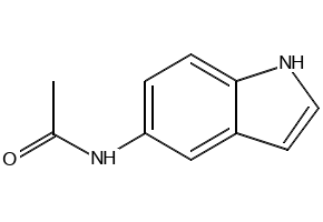 N-(1H-INDOL-5-YL)ACETAMIDE structure, CAS 7145-71-3
