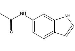 N-(1H-INDOL-6-YL)ACETAMIDE structure, CAS 171896-30-3