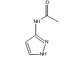 N-(1H-PYRAZOL-3-YL)ACETAMIDE structure, CAS 3553-12-6