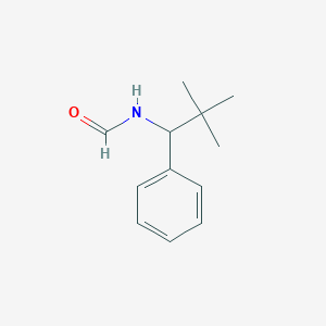 N-(2,2-DIMETHYL-1-PHENYLPROPYL)FORMAMIDE structure, CAS 42071-02-3