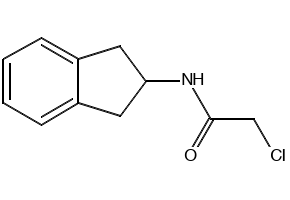 N-(2,3-DIHYDRO-1H-INDEN-2-YL)ACETAMIDE structure, CAS 13935-80-3