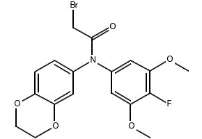 N-(2,3-DIHYDROBENZO[B][1,4]DIOXIN-6-YL)-2-(ETHYLAMINO)ACETAMIDE HYDROCHLORIDE structure, CAS 100254-21-5