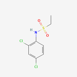 N-(2,4-DICHLOROPHENYL)ETHANESULFONAMIDE structure, CAS 56682-60-1