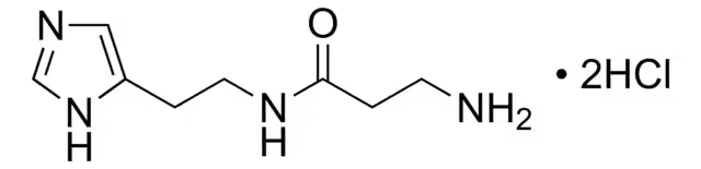 N-(2-(1H-IMIDAZOL-5-YL)ETHYL)-3-AMINOPROPANAMIDE DIHYDROCHLORIDE structure, CAS 57022-38-5