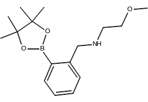 N-(2-(4,4,5,5-TETRAMETHYL-1,3,2-DIOXABOROLAN-2-YL)BENZYL)ETHANAMINE structure, CAS 1218791-16-2