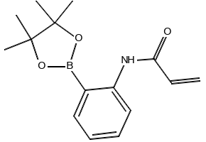 N-(2-(4,4,5,5-TETRAMETHYL-1,3,2-DIOXABOROLAN-2-YL)PHENYL)ACRYLAMIDE structure, CAS 1218790-42-1