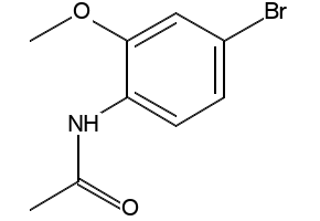 N-(2-BROMO-4-METHOXYPHENYL)ACETAMIDE structure, CAS 79069-37-7