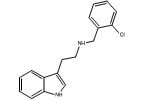 N-(2-CHLOROBENZYL)-2-(1H-INDOL-3-YL)ETHANAMINE structure, CAS 155503-32-5