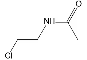 N-(2-CHLOROETHYL)ACETAMIDE structure, CAS 7355-58-0