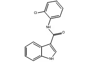 N-(2-CHLOROPHENYL)-1H-INDOLE-3-CARBOXAMIDE structure, CAS 61788-27-0
