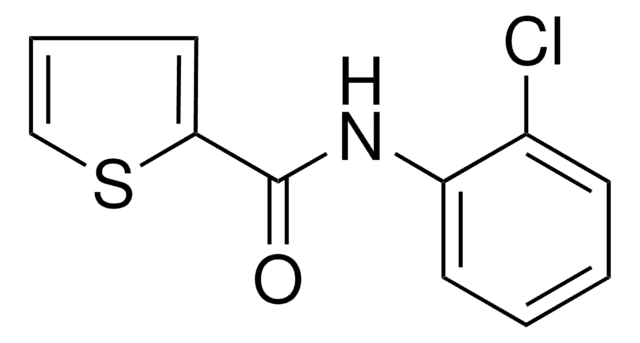 N-(2-CHLOROPHENYL)THIOPHENE-2-CARBOXAMIDE structure, CAS 136340-94-8