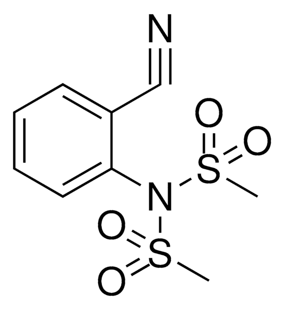N-(2-CYANOPHENYL)-N-(METHYLSULFONYL)METHANESULFONAMIDE structure, CAS 235100-91-1