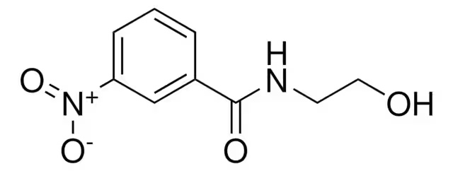 N-(2-HYDROXYETHYL)-3-NITROBENZAMIDE structure, CAS 7399-69-1