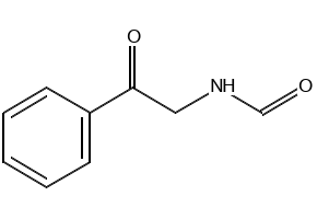 N-(2-OXO-2-PHENYLETHYL)FORMAMIDE structure, CAS 73286-37-0