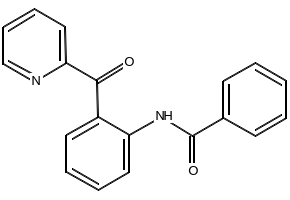 N-(2-PICOLINOYLPHENYL)BENZAMIDE structure, CAS 91025-05-7