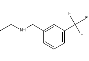 N-(3-(TRIFLUOROMETHYL)BENZYL)ETHANAMINE structure, CAS 14355-04-5
