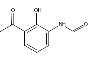 N-(3-ACETYL-2-HYDROXYPHENYL)ACETAMIDE structure, CAS 103205-33-0