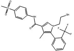 N-(4-((2-METHOXYETHYL)(METHYL)AMINO)PHENYL)-2-PHENYL-5-(TRIFLUOROMETHYL)OXAZOLE-4-CARBOXAMIDE structure, CAS 1231243-91-6