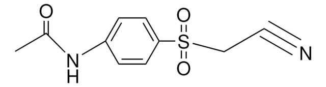 N-(4-((CYANOMETHYL)SULFONYL)PHENYL)ACETAMIDE structure, CAS 90915-78-9