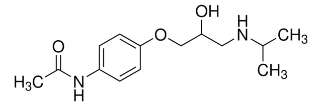 N-(4-(2-HYDROXY-3-(ISOPROPYLAMINO)PROPOXY)PHENYL)ACETAMIDE structure, CAS 6673-35-4