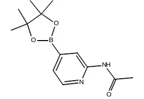 N-(4-(4,4,5,5-TETRAMETHYL-1,3,2-DIOXABOROLAN-2-YL)PYRIDIN-2-YL)ACETAMIDE structure, CAS 1220220-21-2