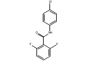 N-(4-CHLOROPHENYL)-2,6-DIFLUOROBENZAMIDE structure, CAS 122987-01-3