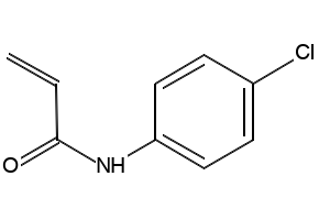 N-(4-CHLOROPHENYL)ACRYLAMIDE structure, CAS 5453-48-5
