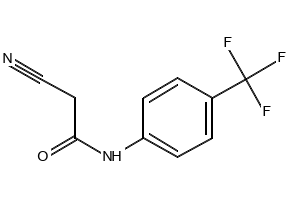 N-(4-CYANO-2-(TRIFLUOROMETHYL)PHENYL)ACETAMIDE structure, CAS 175277-96-0