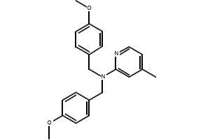 N-(4-METHOXYBENZYL)-4-NITROPYRIDIN-2-AMINE structure, CAS 942076-74-6